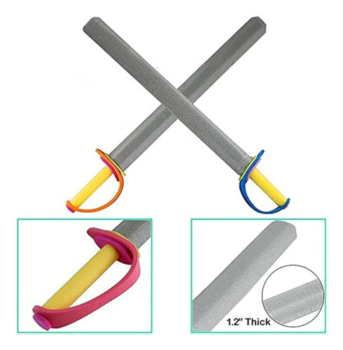 Liberty Imports Juego De Espadas Gigantes De 1