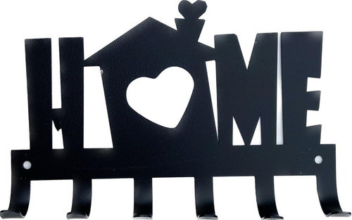 Porta Llaves Decoración Chapa Home 20x15cm 1