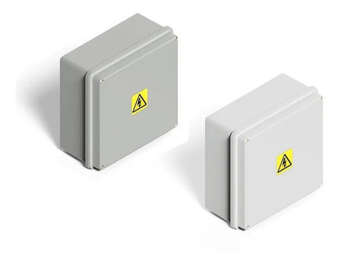 Caja De Pase Estanca Ip65 Pvc 310x310x110 Blanca Genrod 0