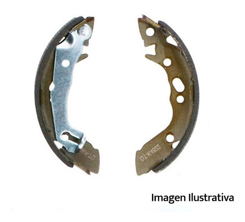 Patines Freno 4 2 (kit) Bremsi Nissan D21 2wd 01-01 0