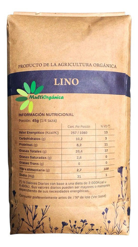 Semilla De Lino - Campo Claro 500gr- Pack X 3 1