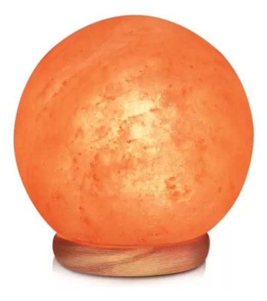 Lampara De Sal Del Himalaya Forma Esfera  Usb Premium 0