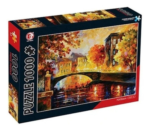 Puzzle 1000 Jigsaw Puente Rio Recuerdo Cresko Sharif Express 0