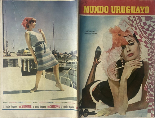 Mundo Uruguayo N° 2442 Carnavales De Antaño 1966  Mv2 0