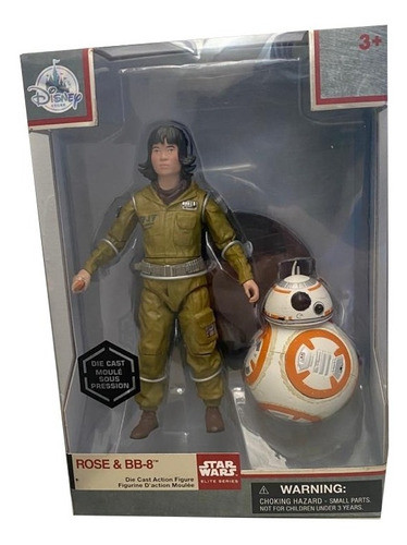 Rose Tico &  Bb8 Star Wars Elite Series Die Cast Disney 1