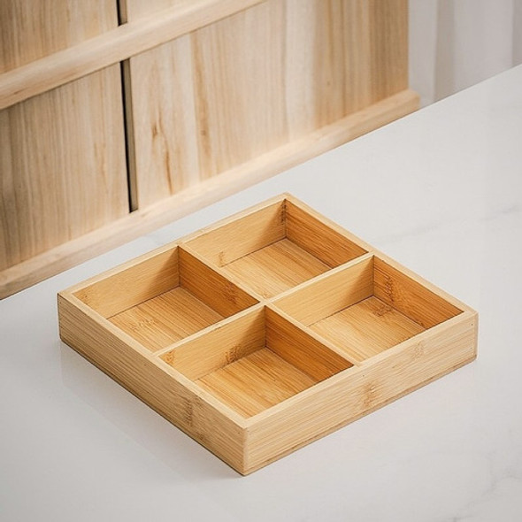 Caja Porta Te Bambu 4 Divisiones L 23cm X An 23cm X Al 5cm 0 Caja Porta Te Bambu 4 Divisiones L 23cm X An 23cm X Al 5cm 0