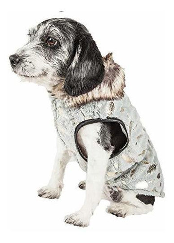 Mascota Vida Luxe Goldwagger Goldleaf Diseñador Piel Perro 1