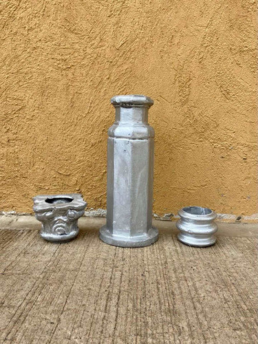 Elcarreton Kit Columna De 3 PuLG Accesorio Fundicion Nuevo 0