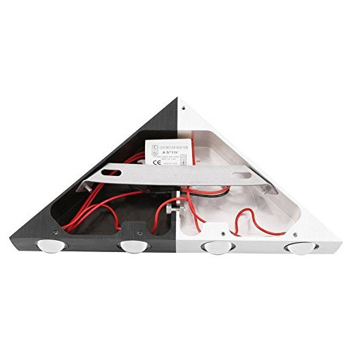 Lightess Lámpara Decorativa Con Forma De Triángulo Con Cande 1