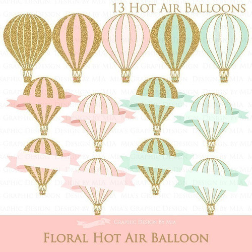 Cliparts Png Y Papeles Digitales Globos Aerostaticos M12 1