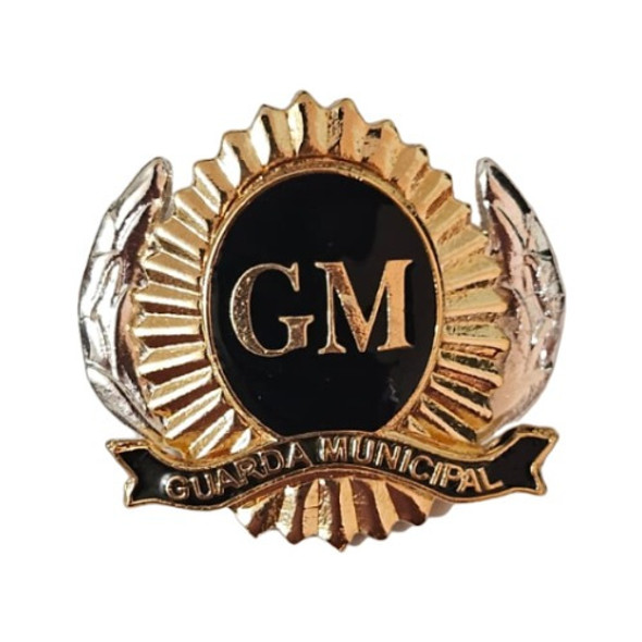 Brasão De Boina Gm Preto- 10un 0