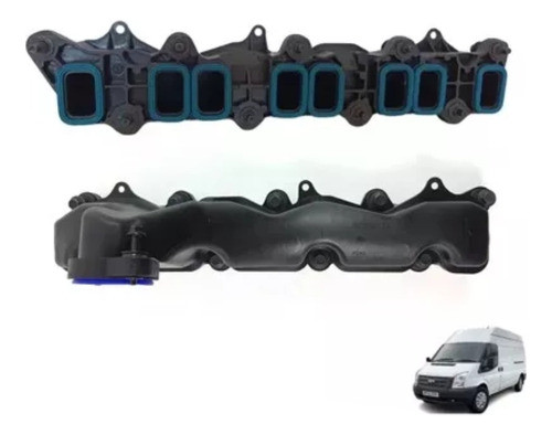 Coletor De Admissão Motor Ford Transit 2.4 08/2011 C/ Juntas 0