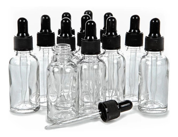 Frasco Vidrio Transparente 10cc Botella Vidrio Gotero X20 0 Frasco Vidrio Transparente 10cc Botella Vidrio Gotero X20 0