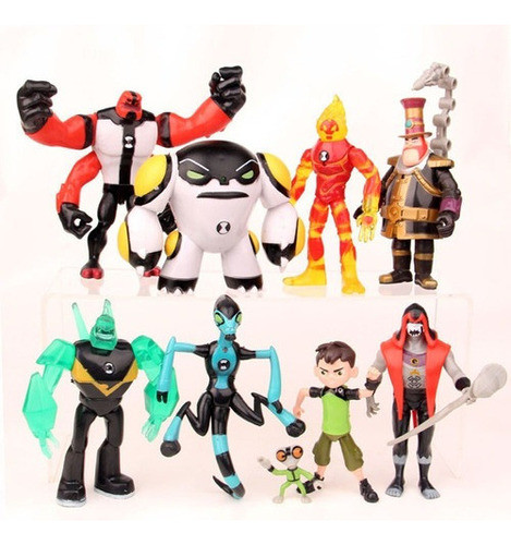 Coleção De Bonecas 9 Ben10 Defenders Of The Earth Hacker 1 A 0