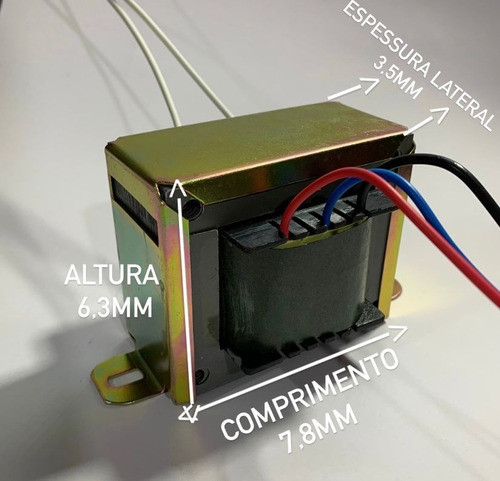 Transformador P/seladora 40cm (110/220v) C/3 Fios Na Entrada 1