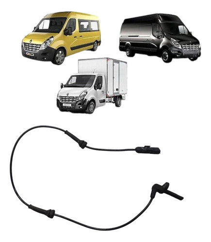 Sensor Abs Roda Traseira Renault Master 2.3 16v 2014 A 2023 0