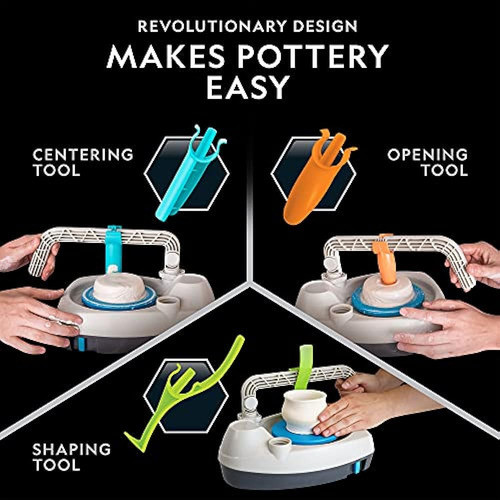 National Geographic Kid's Pottery Wheel - Kit Completo De Ce 1