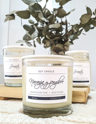 Vela Aromatica De Cera De Soja  Souvenirs Por Mayor 0