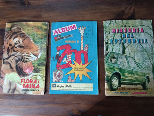 Lote Álbum, Coleccionistas. Figuritas. 0