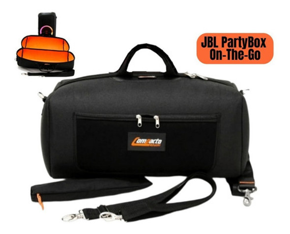 Case Capa Mala Bag P/ Jbl Partybox On The Go Prova D'água 1