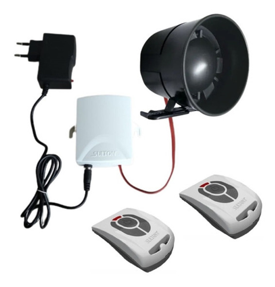 Alarme Panico Para Idosos C/ 2 Controle Remoto E Sirene 0