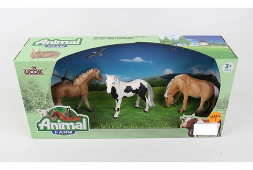 Animales De La Granja Caballos 3 Pcs 1708088E.normal 1