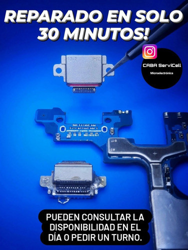 Pin De Carga Para Motorola E6 Plus/ E7/ E6 Play Instalado 1