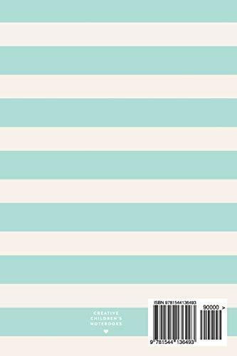 Book : Baby Logbook Mint Green Stripes Tracker For Newborns 1