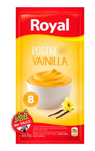 Postre  Vain 75 Gr Royal Postres 0