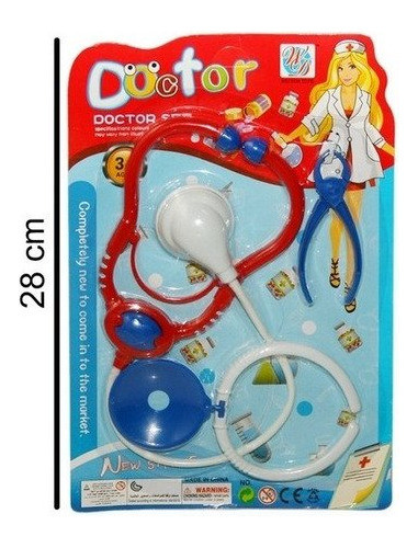 Juego Set De Doctor/a Con Estetoscopio Y Accesorios Cd 2125 1