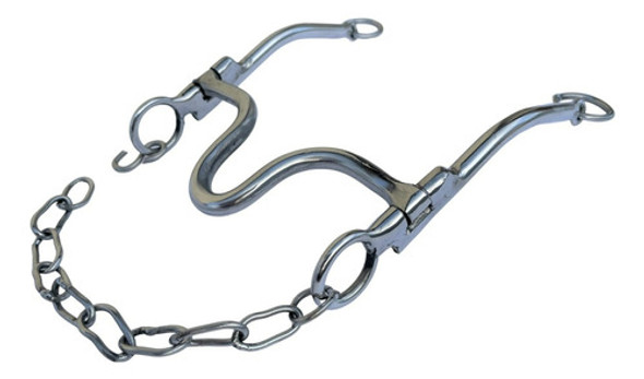 Freio Para Burro Mula Muares Pesado Aço Inox Embocadura Doma 0