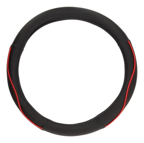 Cubrevolante Negro/rojo Universal Diametro 38cm Cool Line 0