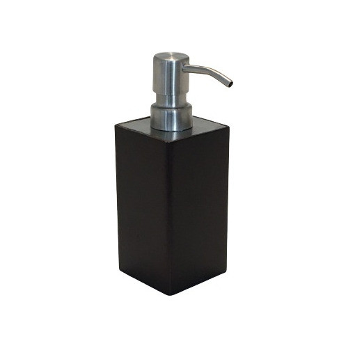 Set De Baño Dispenser Marrón Wengue Acero 2da Calidad 0