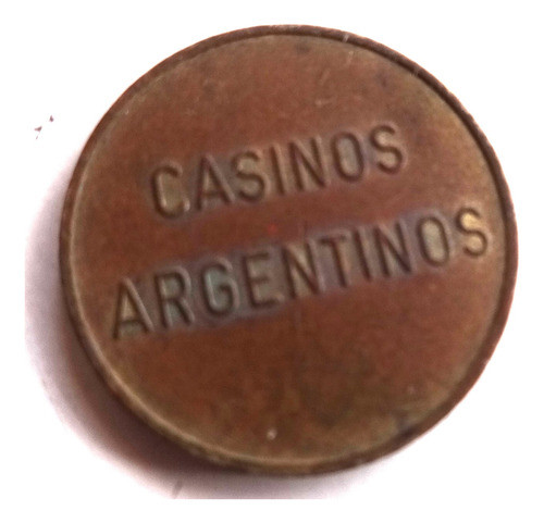 Ficha Game Token Casinos Argentinos Aguila Ave Antiguo 1