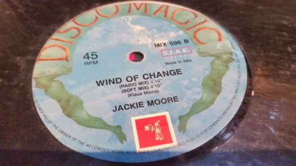Jackie Moore Wind Of Change Vinilo Maxi Comercial 1991 Italy 1