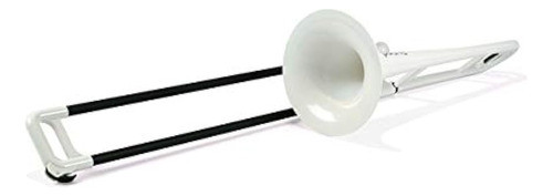 Pbone Jiggs Trombón De Plástico Blanco 1