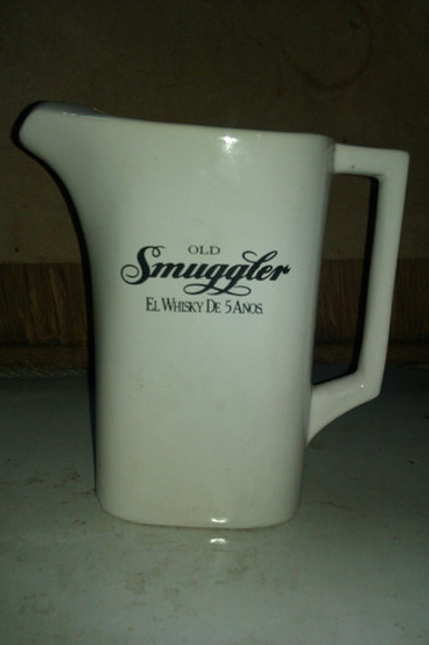 Jarra De Whisky Old Smuggler #257 Ceramica 0