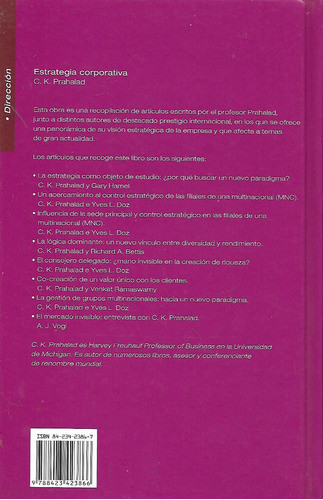 Estrategia Corporativa - Lideres Del Management - Prahalad 1