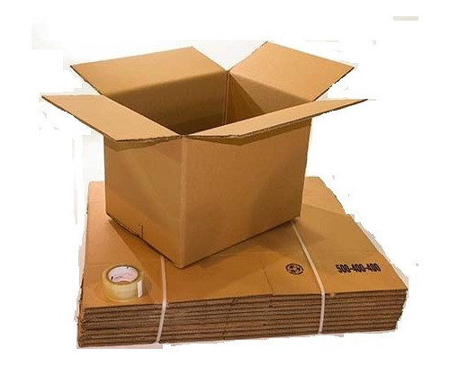 Kit Mudanza 15 Cajas 50x40x40 +3 Cintas Embalar De 40 Metros 0