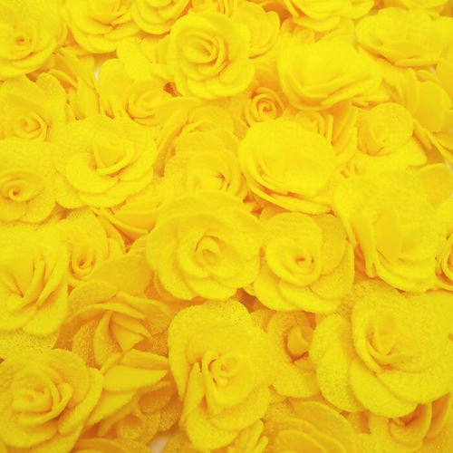 Flor Pltr Princess Ro.150310 2.5cm C/100 Ama Canario 039 0