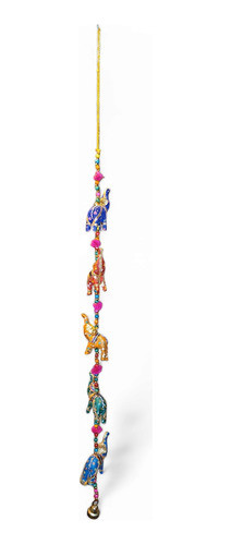 Tira Decorativa De 5 Elefantes Origen India 0