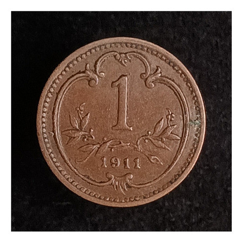Austria 1 Heller 1911 Muy Bueno Km 2800 0