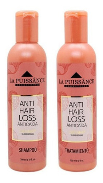 Kit Anti Hair Loss Anticaída Shampoo + Enjuague La Puissance 0