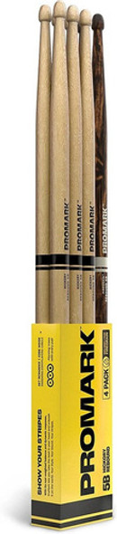 Palillos De Bateria De Nogal Con Punta De Bellota. 4 Pares 0