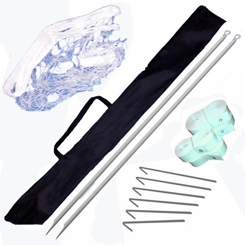 Red Cancha Futbol Tenis Completa 10 X 5 Mts Parantes Lineas 0