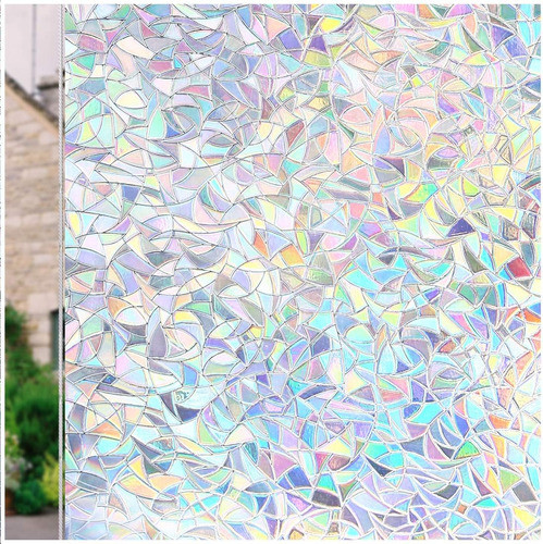 Vinilo Cottoncolors Arcoiris No Adhesivo Bloqueo Uv 44x300cm 0