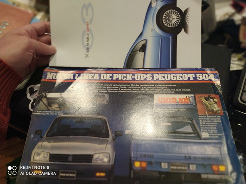 Folleto  Catalogo Lote  Colección  Impresos 504 Y Citroen C3 0