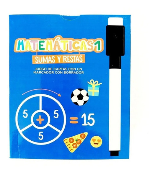 Juego De Cartas Didácticas Matemáticas 1 Sumas Y Restas 0