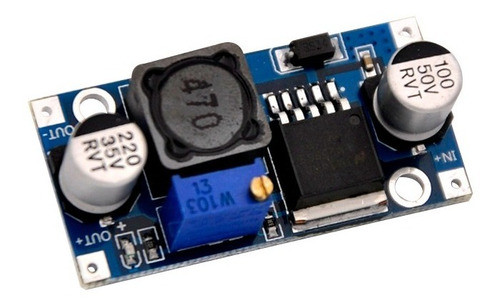 Fuente Step Down Dc-dc 123-30v 3a Max Desarrollo Lm2596 0