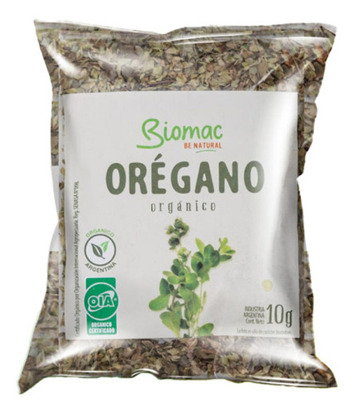 Oregano Organico Biomac Condimento Especias Paquete X 10g 0 Oregano Organico Biomac Condimento Especias Paquete X 10g 0